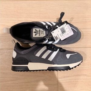 Adidas ZX 700 HD Charcoal and White Shoes (New with Tags)